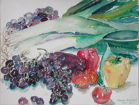 Still 03, Aquarell, Stillleben